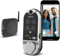 Lockly Vision Smart Lock, HD Video Doorbell Smart Locks for Front Door, Fingerprint Door Lock, Touchscreen Keypad, App Control, No Monthly Fee, Auto Lock