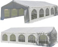 Delta 32'x16' Budget PE Tent Tents for Parties + 2 Long Bags + 1 Short Bag, Outdoor Large Commercial Canopy,carpas para Fiestas,Wedding Event Tent for Patio Outdoor Garden Events