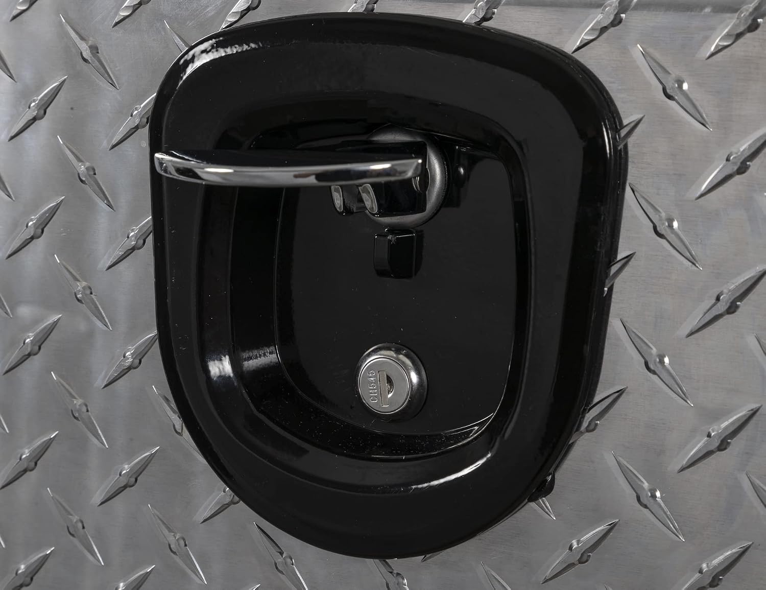 Buyers Products 1705133 Diamond Tread Aluminum Underbody Truck Tool Box, 24 x 24 x 30, Made in USA, .100 in. Thick, Corrosion-Resistant, Locking Compression Latch, Secure Storage for Work Trucks