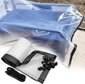 Outdoor Garden Poly Cover UV Resistant Deck Porch Patio Gazebo Curtains Camping, 9x31 FT Clear Tarp Clear Tarps with Grommets, Clear PVC Vinyl Tarp Waterproof Heavy Duty
