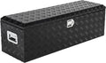 Garvee 48 Inch Truck Bed Tool Box, Heavy Duty Aluminum Diamond Plate Tool Box Chest, Waterproof Chest Storage Box with Lock for Trucks, Trailers, RVs, Warehouses
