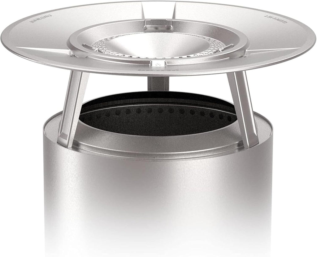 Solo Stove Bonfire Heat Deflector - Enhance Warmth and Comfort for Your Fire Pit - Durable 304 Stainless Steel - Maximizes Heat Radius - Long-Lasting Camping Essentials, 7 lbs
