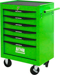 6 Drawers Rolling Tool Box on Wheels, Multifunctional Tool Chest Cabinet with Lock, Drawers Rolling Tool Cart Trolley Organizer Tool Storage Case for Warehouse,Garage,Workshop (Green)