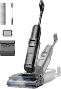 Tineco Floor One S7 Stretch Steam Cordless Wet Dry Vacuum Steam Mop All-in-One, 320℉ HyperSteam, 180° Lay-Flat, Anti-Tangle Design, FlashDry Self-Cleaning, Up to 75 Min Runtime