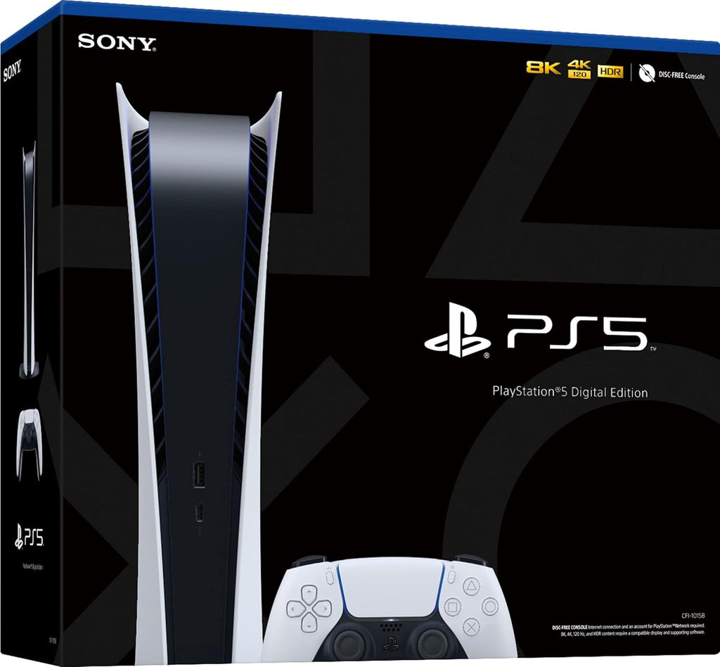 Playstation 5 Digital Edition PS5 Gaming Console (Renewed)