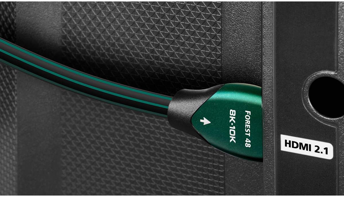 Sony K55XR80 55 Inch IMAX Enhanced Bravia OLED 4K HDR Google TV with an AudioQuest Forest HDM48FOR225 2.25M 48G 8K-10K HDMI Digital Cable (2024)