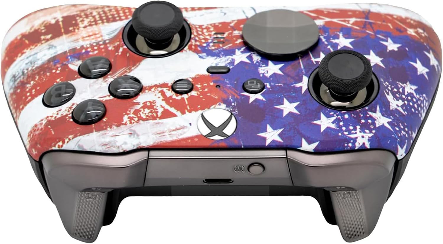 Elite 2 Custom Controller for PC, Windows 10+ Series X/S & One (U.S Flag)