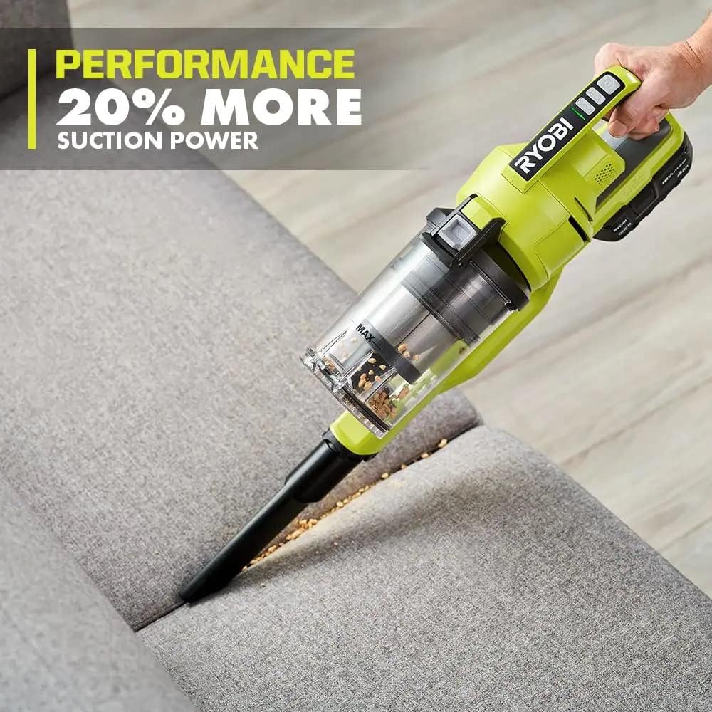 Pacroban ONE+ 18V Cordless Stick Vacuum Cleaner Kit with 4.0 Ah Battery and Charger