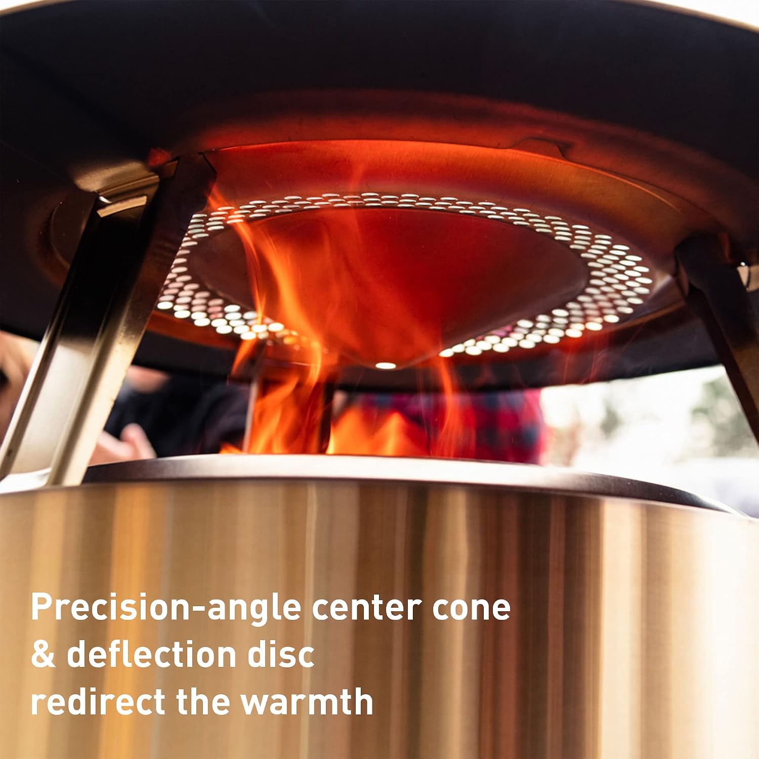 Solo Stove Yukon Heat Deflector - Enhance Warmth and Comfort for Your Fire Pit - Durable 304 Stainless Steel - Maximizes Heat Radius - Long-Lasting Camping Essentials, 10 lbs