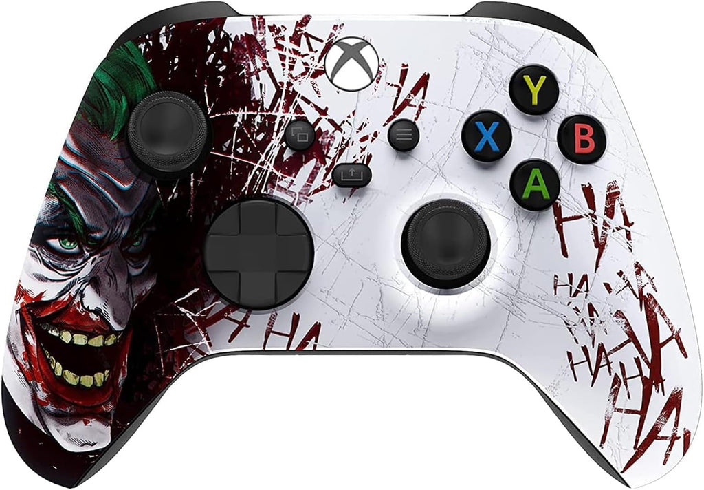 Custom Controllerzz Wireless Controller for Microsoft Xbox Series X/S & Xbox One - Custom Soft Touch Feel - Custom Xbox Series X/S Controller (X/S Jokester)