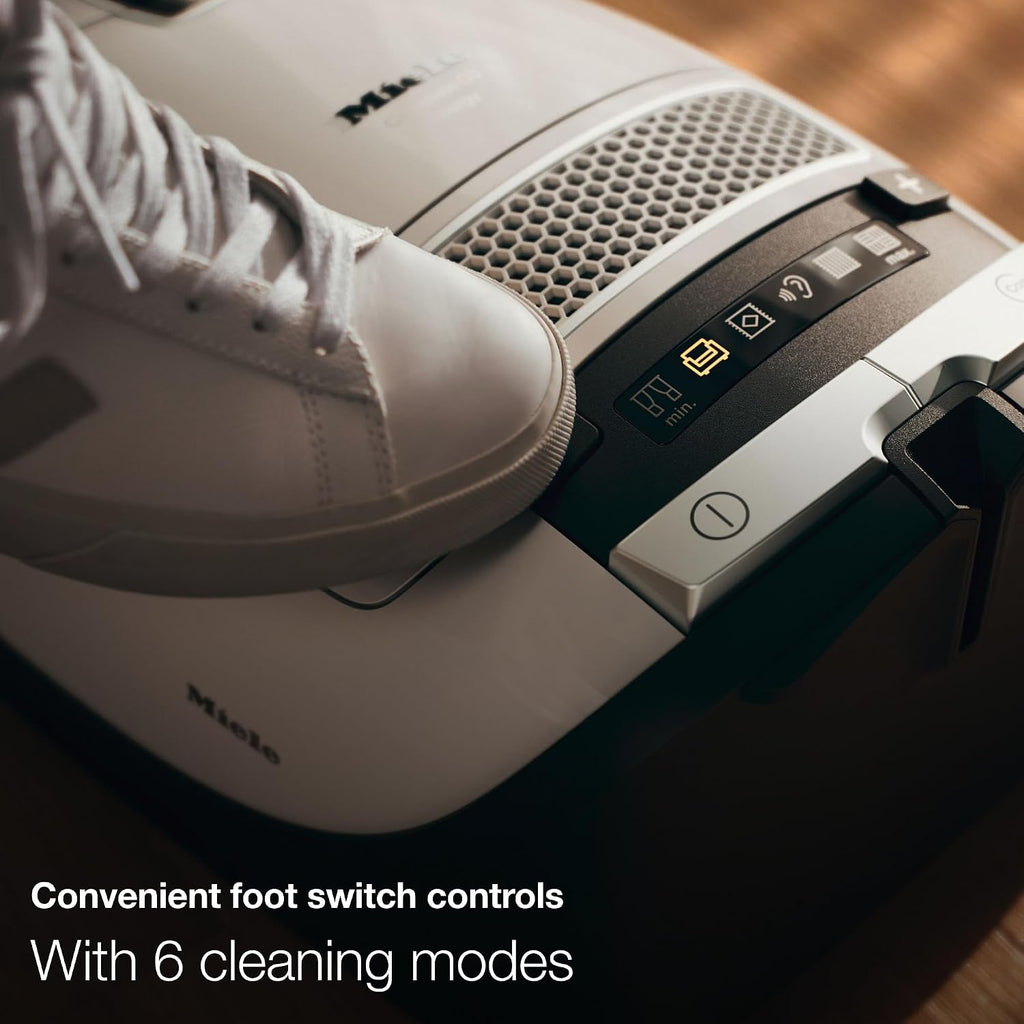 Miele Complete C3 Kona Powerline Vacuum Cleaner for Heavy Duty Carpets, in Obsidian Black