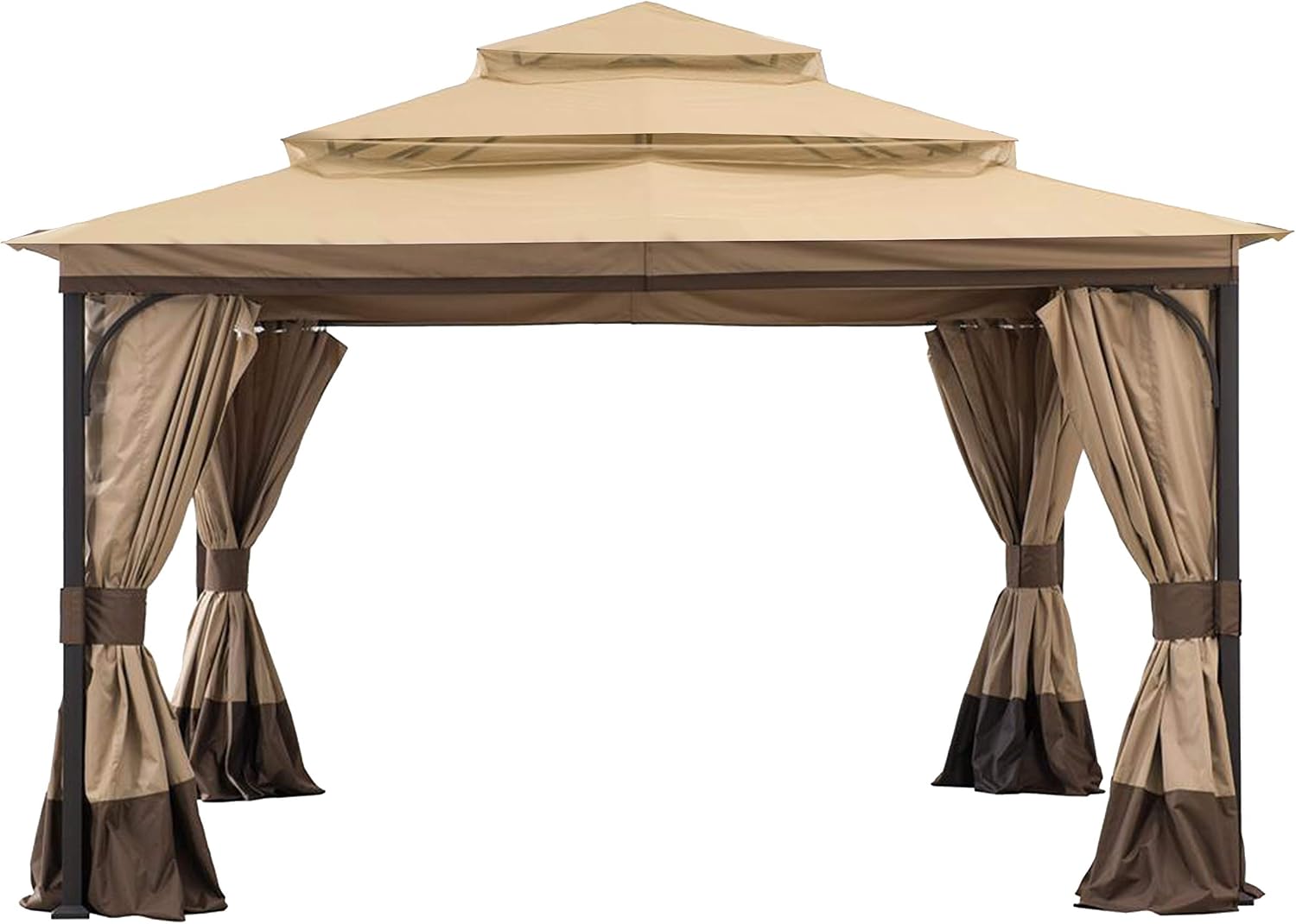 Garden Winds Replacement Canopy Top Cover for Bethlehem A101012300, A101012310 Three Tier Gazebo - Riplock 350