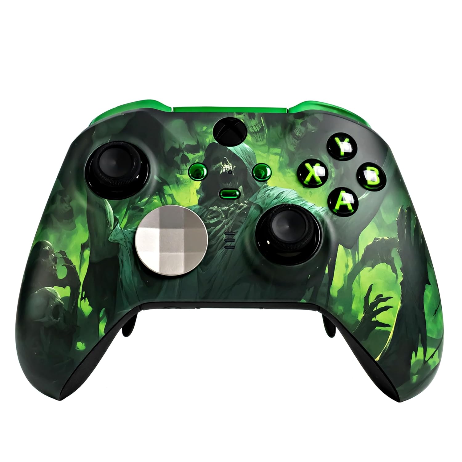 Crazy Controllerz Customz Series Custom Wireless Controller for Xbox One Series X S PC Elite Series 2 - Dr. Death