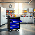 Mini Tool Box,Tool Box with Wheels, Lockable Rolling Tool Chest, Caja de herramientas para mecánico, Tool Box with Wheels,Work Table for Garage & Repair Shop,Warehouse, Workshop