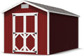 Little Cottage Co. 8x16 Classic Gable Shed with Floor, Outdoor Wood Storage Do-It-Yourself Precut Kit