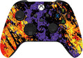 Custom Controllerzz Wireless Controller for Microsoft Xbox Series X/S & Xbox One - Custom Soft Touch Feel - Custom Series X/S Controller (X/S Inferno Galaxy)