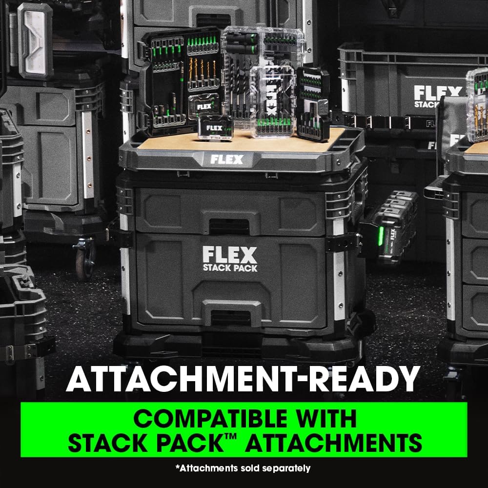 FLEX STACK PACK Storage System 2-Drawer Tool Box - FS1106