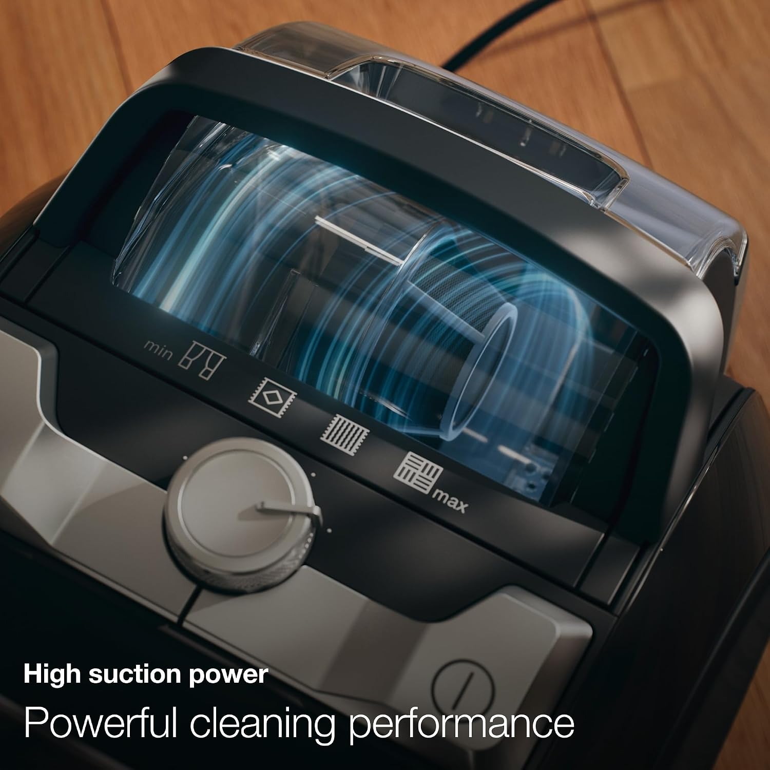 Miele Boost CX1 PowerLine SNRF0 Bagless Canister Vacuum Cleaner in Lotus White, Compact