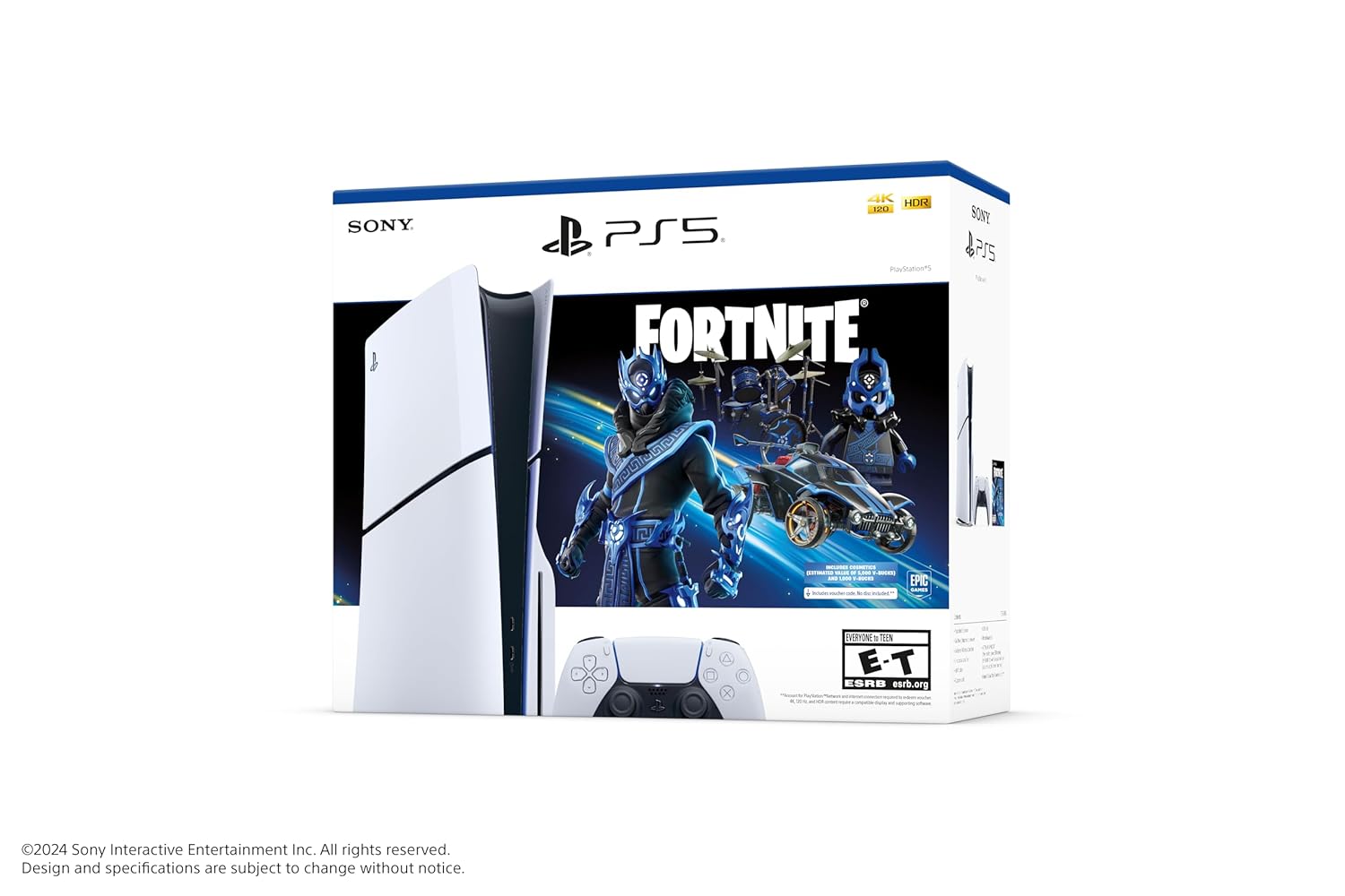 PlayStation PS5 Console - Fortnite Cobalt Star Disc Edition