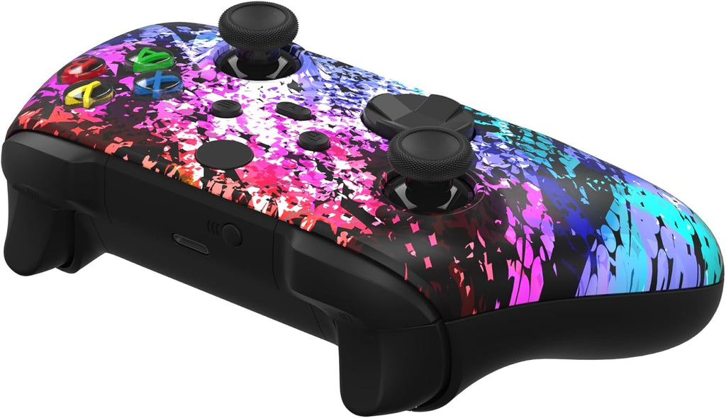 Custom Controllerzz Wireless Controller for Microsoft Xbox Series X/S & Xbox One - Custom Soft Touch Feel - Custom Series X/S Controller (X/S Digital Mirage)