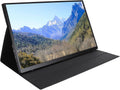 Zunate Portable Gaming Screen, 18.5 Inch 1080P USB C Computer Screen, External Second Screen with Speakers for Laptop PC Phone for Gaming Equipment