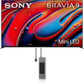 Sony K65XR90 65 Inch XR90 Series Bravia Mini LED HDR QLED 4K Google TV with an Austere 5S-PS8-US1 V-Series 8-Outlet Power w/Omniport USB (2024)
