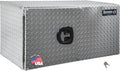 Buyers Products 1702240 Diamond Tread Aluminum Underbody Truck Box with Barn Door, 24 x 24 x 48 Inch