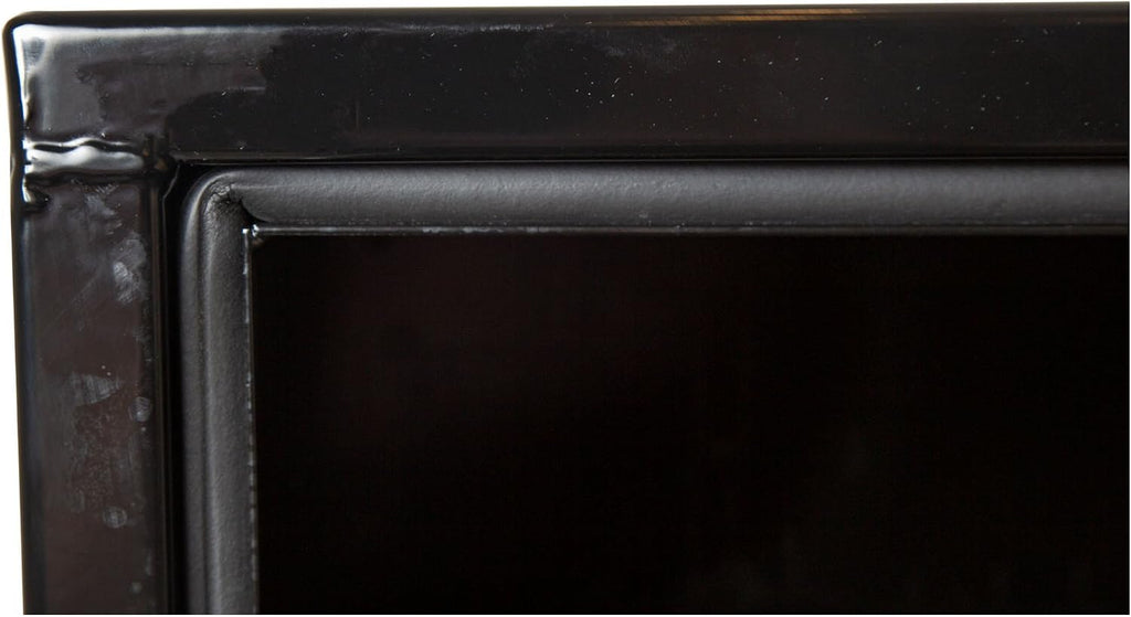 Buyers Products 1703150 Black Steel Underbody Truck Box with Paddle Latch, 14 x 12 x 24 Inch