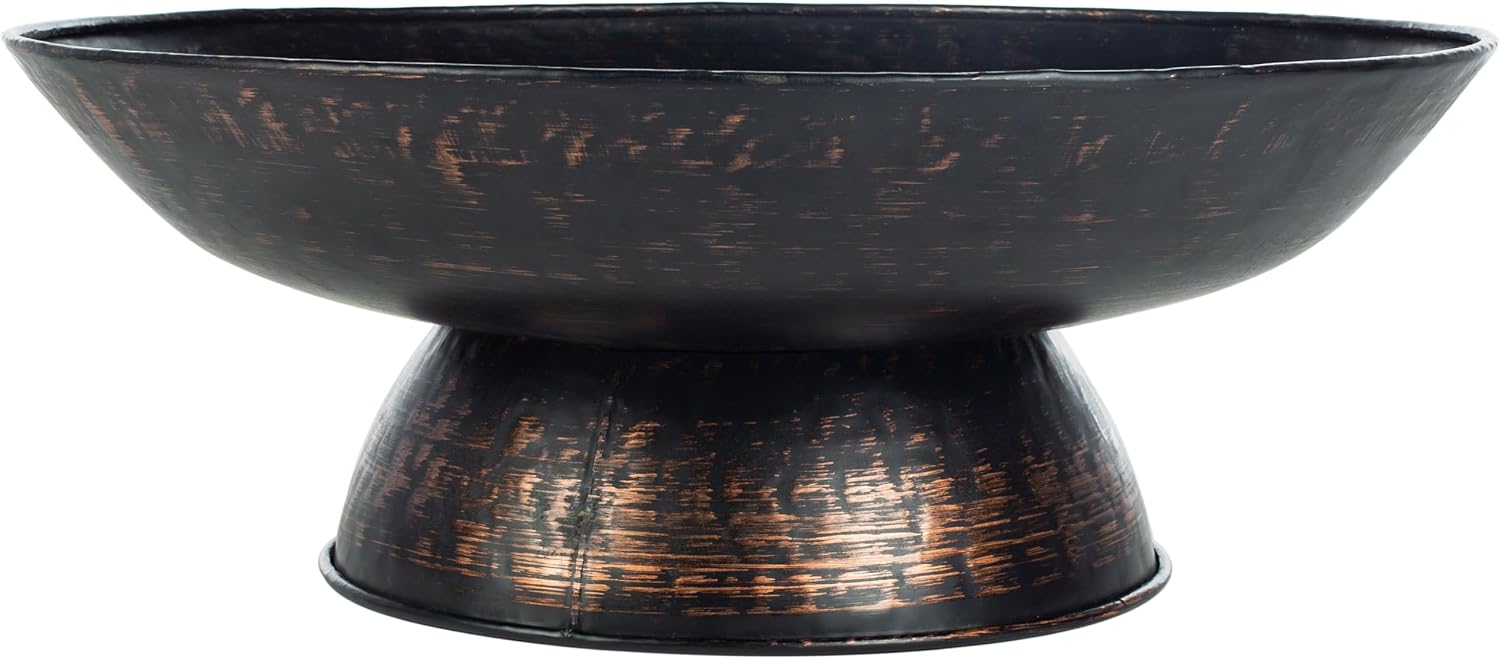 Safavieh Outdoor Collection Grenada Fire Pit, Black