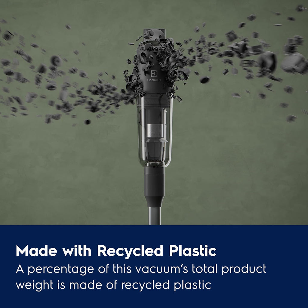 Electrolux Ultimate700 Cordless Stick Vacuum with PowerPro Bristle Nozzle and High Suction Power, 50-Minute Run Time, 4 Power Modes, Granite Gray