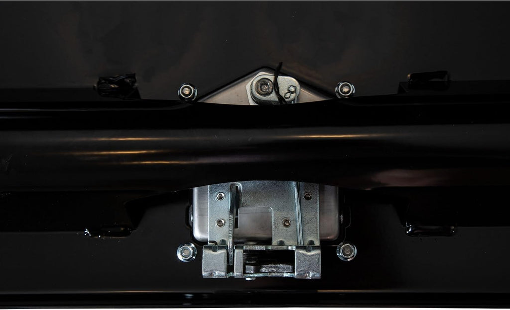 Buyers Products 1703150 Black Steel Underbody Truck Box with Paddle Latch, 14 x 12 x 24 Inch