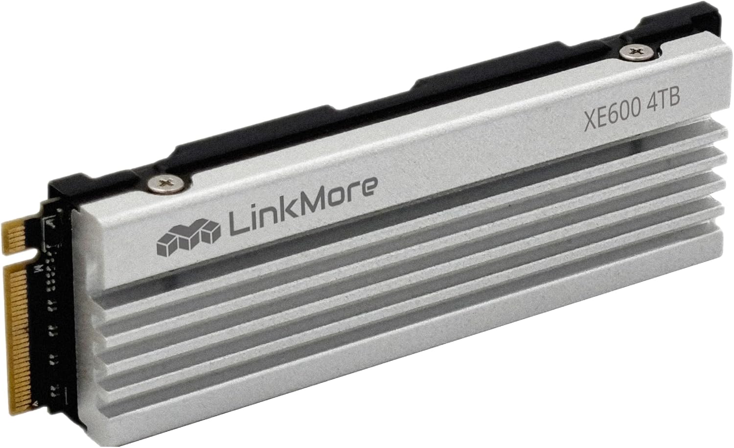 LinkMore XE600 4TB M.2 2280 SSD, PCIe Gen4 NVMe Internal Gaming Solid State Drive with Heatsink, Up to 7200 MB/s, Compatible with PlayStation 5, PS5