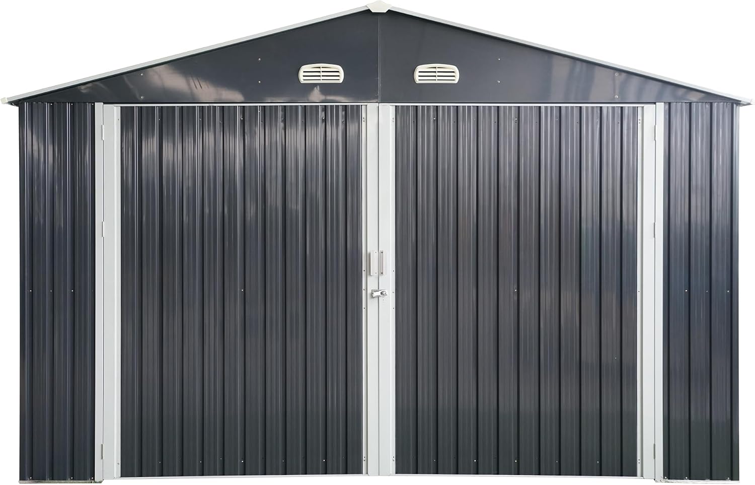 Shed and Outdoor Storage Large 20X13ft, Metal Garage with Window, for Truck, Car, Lawnmower