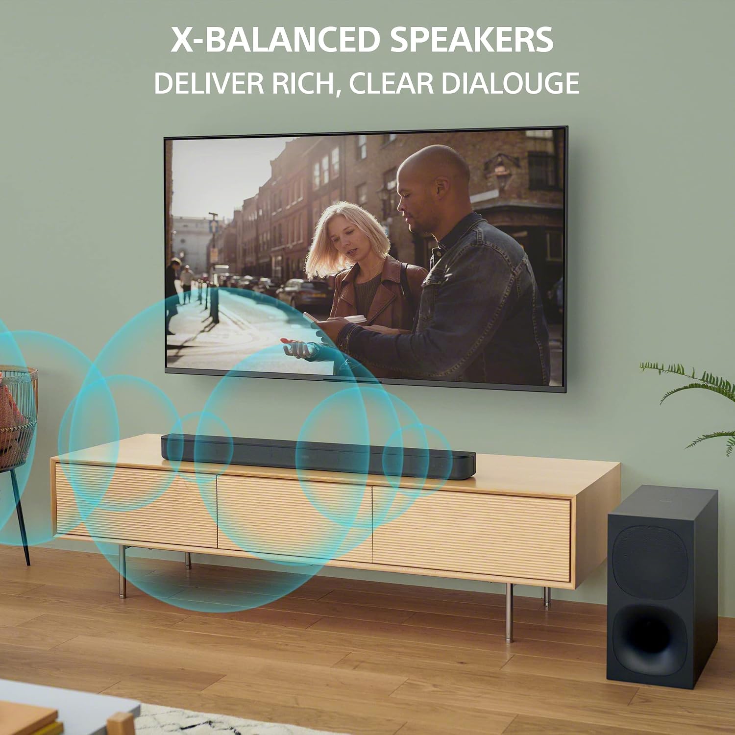 Sony 75 Inch 4K Ultra HD TV BRAVIA 3 LED Smart Google TV with Dolby Vision HDR and Exclusive Features for Playstation®5 (K-75S30), 2024 Model & Sony HT-S400 2.1ch Soundbar