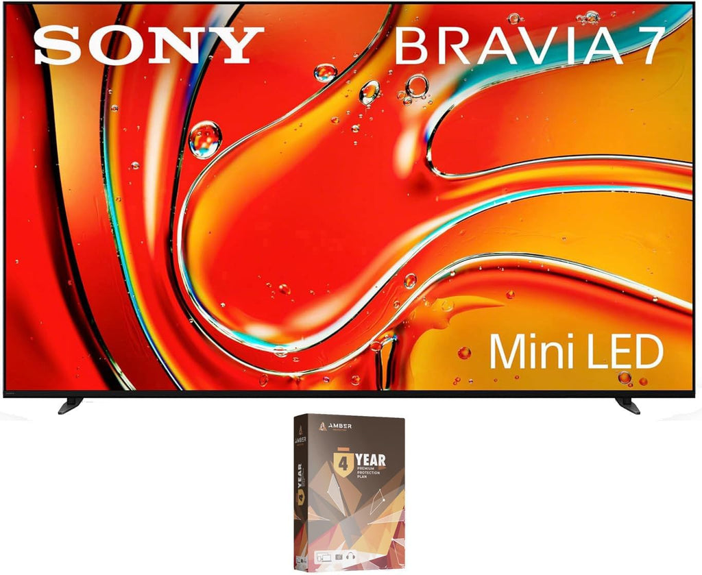 Sony K65XR70 65 Inch 4K Bravia LCD Mini LED Full Array HDR Google TV with 4 Year Amber Protection Plan (2024)