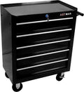 5 Drawers Tool Cart on Wheels, Rolling Tool Chest Tool Storage, Drawers Rolling Tool Trolley Organizer Tool Case for Garage, Warehouse, Workshop, Repair Shop (5 Drawers-Black)