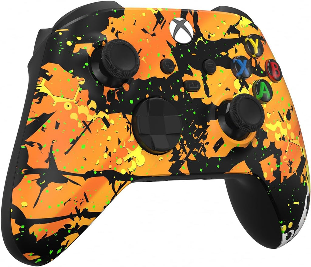 Custom Controllerzz Wireless Controller for Microsoft Xbox Series X/S & Xbox One - Custom Soft Touch Feel - Custom Series X/S Controller (X/S Molten Camo)