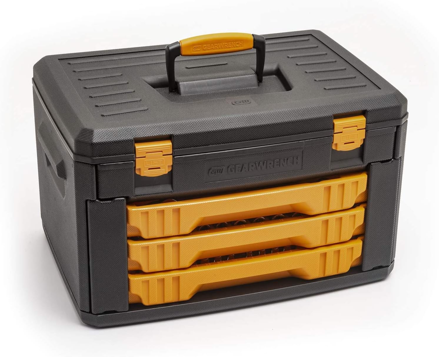 GEARWRENCH 243 Pc. 12 Pt. Mechanics Tool Set in 3 Drawer Storage Box - 80972
