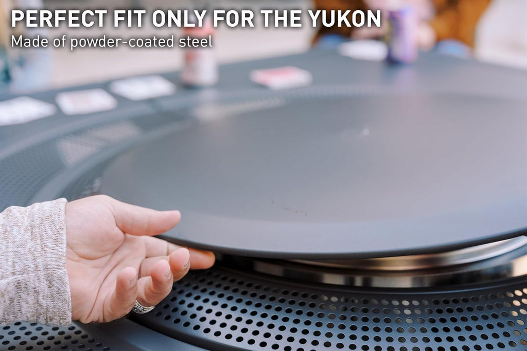 Solo Stove Surround Surface for Yukon | Durable Lid for Fire Pit Cover, Cold-Rolled Steel, Diameter: 34.5 in, Weight: 13.67 lbs