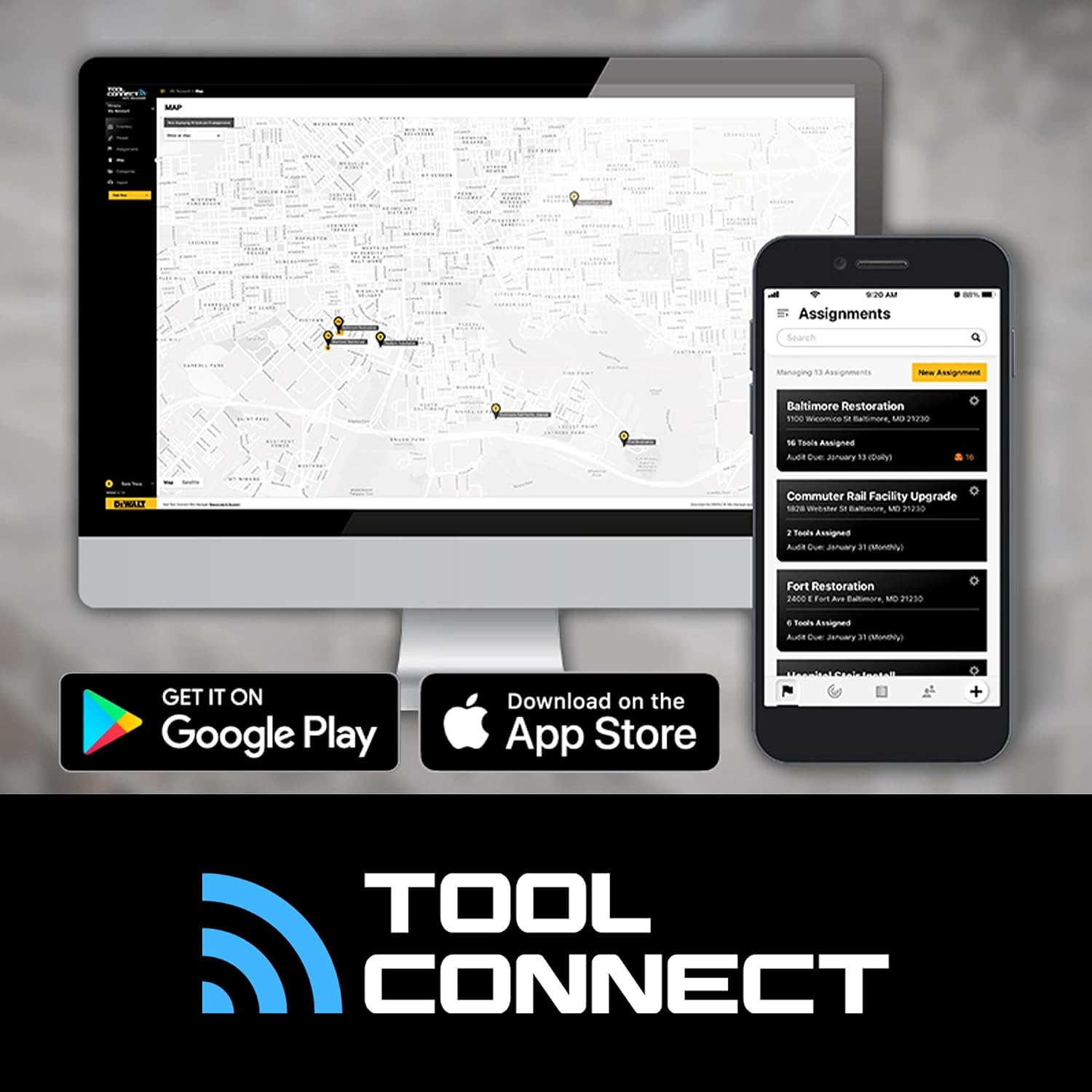 DEWALT 20V MAX* XR® Brushless Cordless 1/2 in. Hammer Drill/Driver Kit (DCD805D2), Yellow