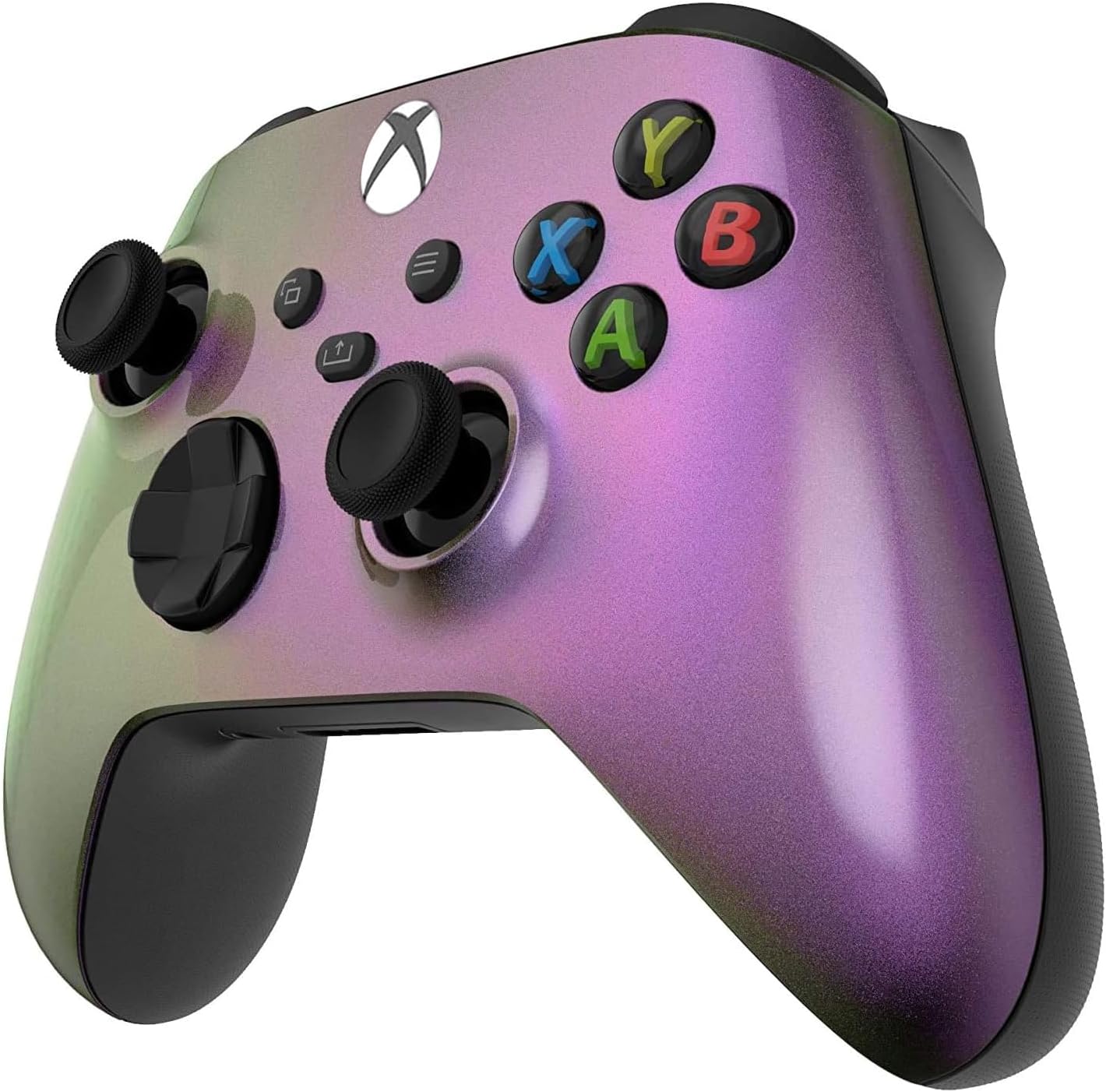 Custom Controllerzz Wireless Controller for Microsoft Xbox Series X/S & Xbox One - Custom Soft Touch Feel - Custom Xbox Series X/S Controller (X/S Pink Chameleon)