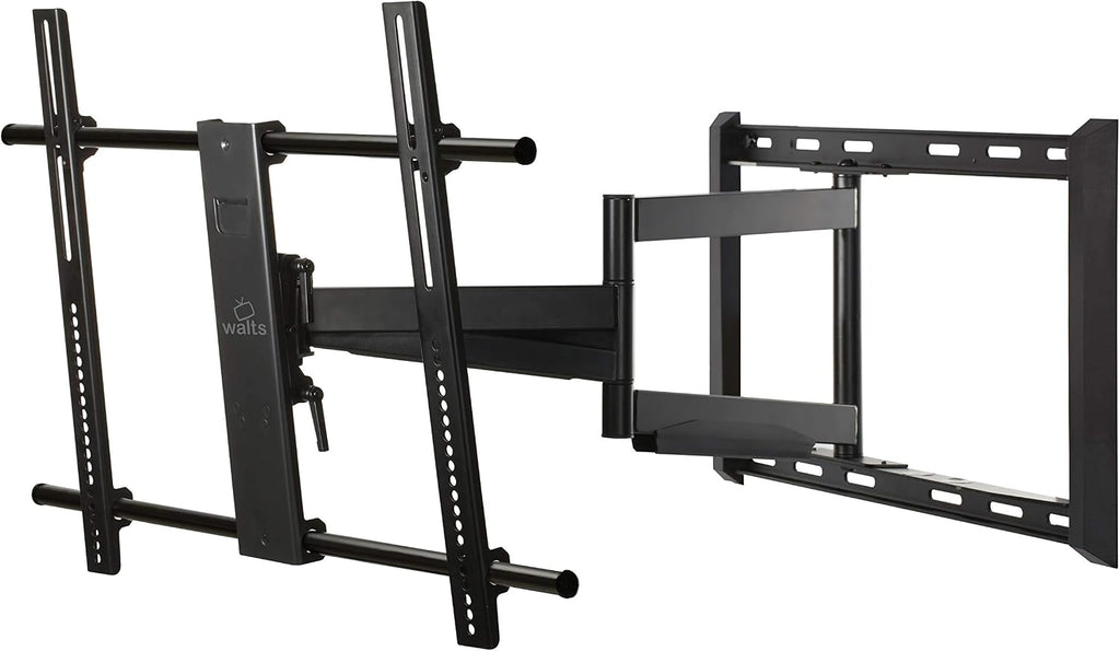 Samsung QN65S90FAFXZA 65 Inch 4K OLED Smart TV with a Walts Large/Extra Large Full Motion Mount for 43'-90' TVs and Amber Protection 3-Outlet-Surge Surge Protector (2025)