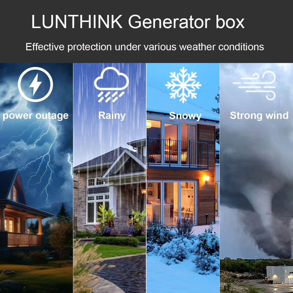 Generator Box,Accommodates The Maximum Size of The Unit:39.4' x 35' x 35.4'