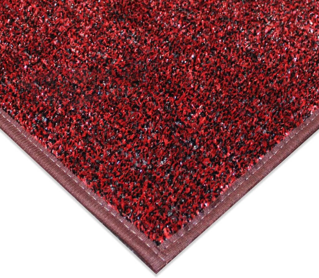 KOECKRITZ Outdoor Turf Rug – Weather-Resistant Artificial Grass Carpet for Patio, Deck, Porch, Gazebo, Boat & Pool – Lightweight, Fade-Resistant - 5' x 20' Red Bandana