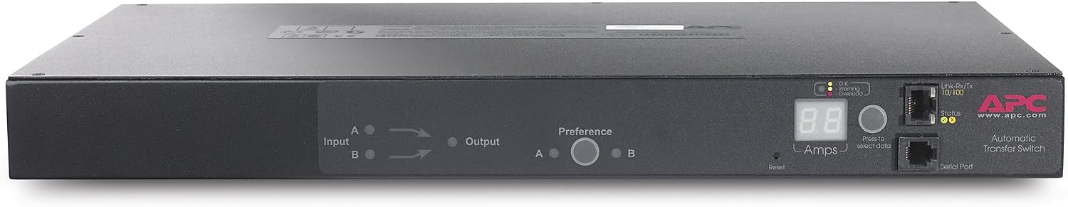 APC AP7721 Rack Automatic Transfer Switch