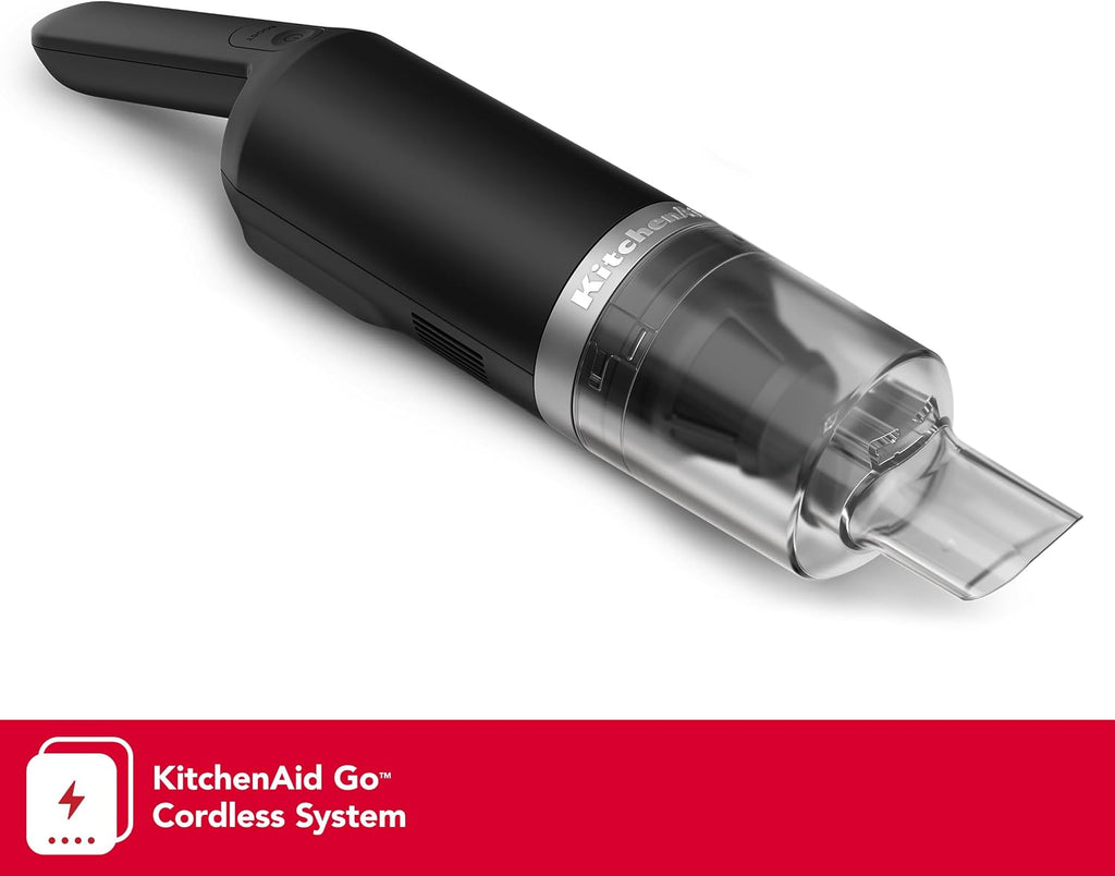 KitchenAid Go™ Cordless Kitchen Vacuum - Battery Included, KKVR121, Black Matte