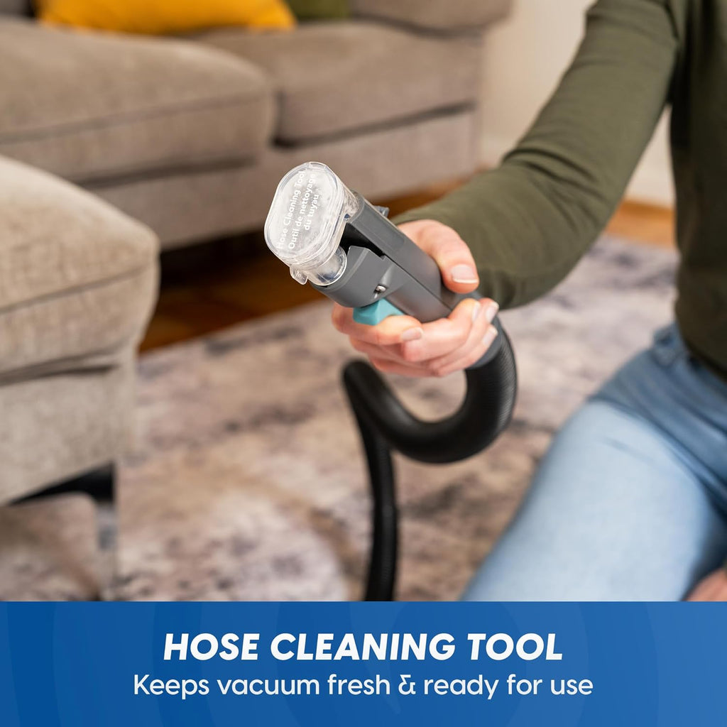 Vacmaster 600 Series 24V Cordless Portable Carpet & Upholstery Spot Cleaner Machine, 16Kpa Power Suction, with Hose Cleaning Tool and Versatile Tools for Pets, Area Rugs & Couches – DSCC2401 0101