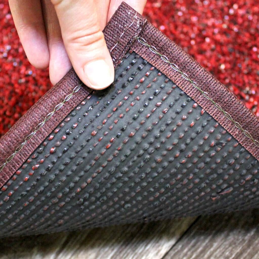 KOECKRITZ Outdoor Turf Rug – Weather-Resistant Artificial Grass Carpet for Patio, Deck, Porch, Gazebo, Boat & Pool – Lightweight, Fade-Resistant - 12' x 18' Red Bandana