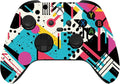 Wireless Controller for Microsoft Xbox Series X/S & Xbox One - Custom Soft Touch Feel - Custom Series X/S Controller (X/S Retro Abstract)
