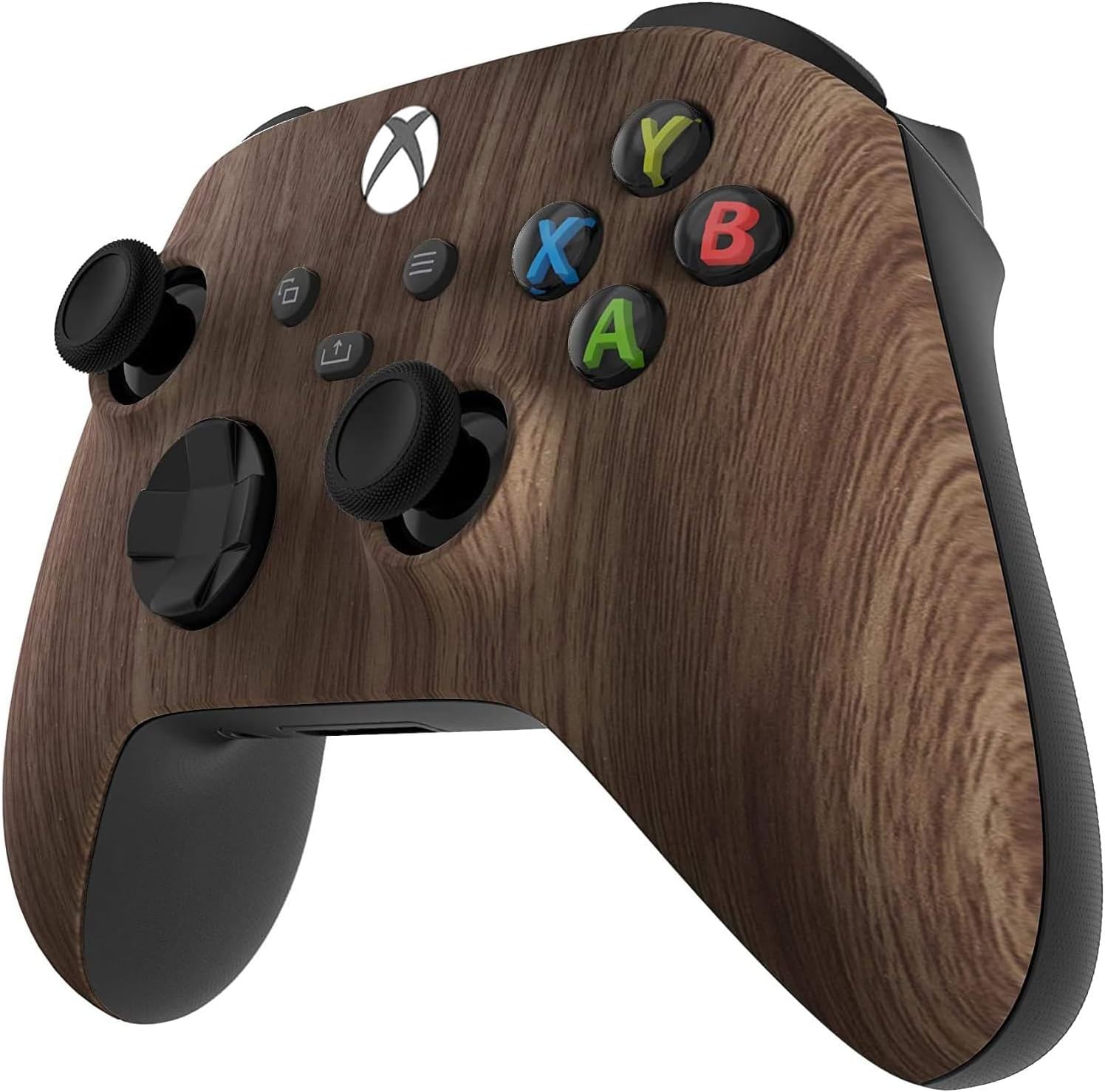 Custom Controllerzz Wireless Controller for Microsoft Xbox Series X/S & Xbox One - Custom Soft Touch Feel - Custom Xbox Series X/S Controller (X/S Wood)